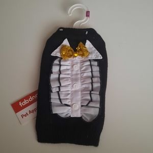 Fabdog Pet Apparel Tux Sweater
